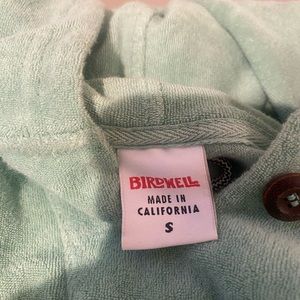 Birdwell Beach Baggies terrycloth surf hoodie.